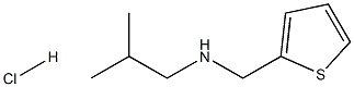 (2-methylpropyl)[(thiophen-2-yl)methyl]amine hydrochloride Struktur