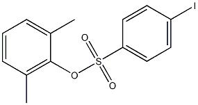 2,6-dimethylphenyl 4-iodobenzenesulfonate Struktur