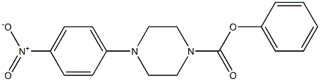 phenyl 4-(4-nitrophenyl)piperazine-1-carboxylate