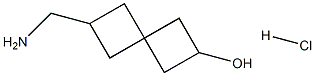 6-(aminomethyl)spiro[3.3]heptan-2-ol hydrochloride Struktur