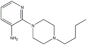 2-(4-butylpiperazin-1-yl)pyridin-3-amine Struktur