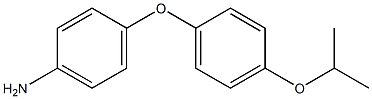 4-(4-isopropoxyphenoxy)aniline Struktur