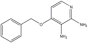 4-(benzyloxy)pyridine-2,3-diamine Struktur