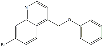 7-bromo-4-(phenoxymethyl)quinoline Struktur