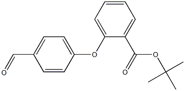 tert-butyl 2-(4-formylphenoxy)benzoate Struktur