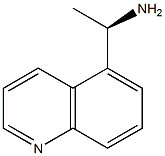 (R)-1-(quinolin-5-yl)ethanamine Struktur