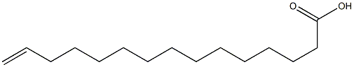 cis-14-Pentadecenoic acid Struktur