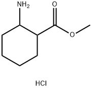 methyl 2-aminocyclohexanecarboxylate hydrochloride Struktur