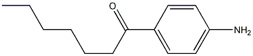 1-(4-aminophenyl)heptan-1-one Struktur