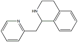 1-(pyridin-2-ylmethyl)-1,2,3,4-tetrahydroisoquinoline Struktur