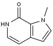 1-methyl-1H-pyrrolo[2,3-c]pyridin-7(6H)-one Struktur