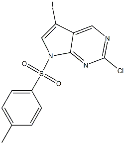 2-chloro-5-iodo-7-tosyl-7H-pyrrolo[2,3-d]pyrimidine