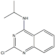 2-chloro-N-isopropylquinazolin-4-amine Struktur