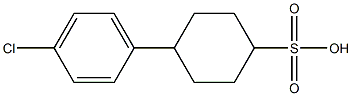 4-(4-chlorophenyl)cyclohexane-1-sulfonic acid