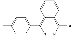 4-(4-fluorophenyl)phthalazin-1-ol Struktur