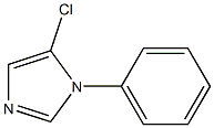 5-chloro-1-phenyl-1H-imidazole Struktur