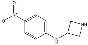 N-(4-nitrophenyl)azetidin-3-amine Struktur