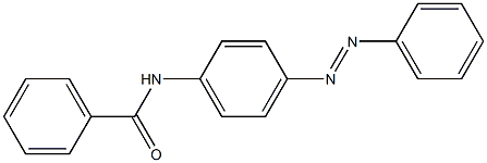 N-[4-(phenyldiazenyl)phenyl]benzamide Struktur