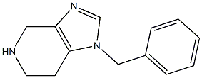 1-benzyl-4,5,6,7-tetrahydro-1H-imidazo[4,5-c]pyridine Struktur