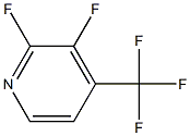 3-fluoro-2-fluoro-4-(trifluoromethyl)pyridine Struktur