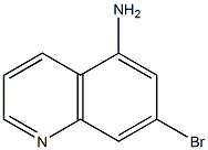 7-Bromo-quinolin-5-ylamine Struktur