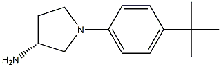 (R)-1-(4-tert-butylphenyl)pyrrolidin-3-amine Struktur