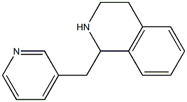 1-(pyridin-3-ylmethyl)-1,2,3,4-tetrahydroisoquinoline Struktur