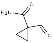 1-formylcyclopropanecarboxamide Struktur