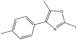 2-iodo-5-methyl-4-p-tolyloxazole Struktur