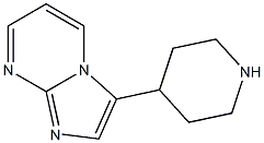 3-(piperidin-4-yl)imidazo[1,2-a]pyrimidine Struktur