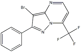 3-bromo-2-phenyl-7-(trifluoromethyl)pyrazolo[1,5-a]pyrimidine