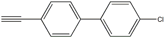 4-chloro-4'-ethynylbiphenyl Struktur