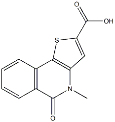 4-methyl-5-oxo-4,5-dihydrothieno[3,2-c]isoquinoline-2-carboxylic acid