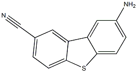 8-aminodibenzo[b,d]thiophene-2-carbonitrile Struktur