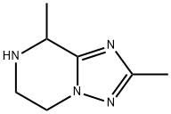 2,8-DIMETHYL-5,6,7,8-TETRAHYDRO-[1,2,4]TRIAZOLO[1,5-A]PYRAZINE Struktur