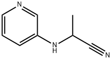 Propionitrile, 2-(3-pyridylamino)- (6CI) Struktur