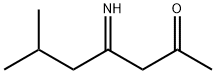 2-Heptanone, 4-imino-6-methyl- (6CI) Struktur