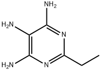 Pyrimidine,  4,5,6-triamino-2-ethyl-  (6CI) Struktur