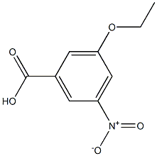 Benzoic acid, 3-ethoxy-5-nitro- (6CI) Struktur