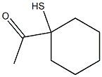 Ketone, 1-mercaptocyclohexyl methyl (6CI) Struktur