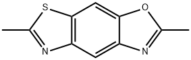 Thiazolo[4,5-f]benzoxazole, 2,6-dimethyl- (6CI) Struktur