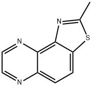 Thiazolo[4,5-f]quinoxaline, 2-methyl- (6CI) Struktur