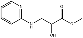 Isoserine, N-2-pyridyl-, methyl ester, DL- (6CI) Struktur