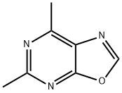 Oxazolo[5,4-d]pyrimidine, 5,7-dimethyl- (6CI) Struktur