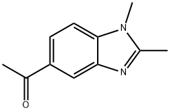 Ketone, 1,2-dimethyl-5-benzimidazolyl methyl (8CI) Struktur