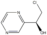 Pyrazinemethanol,  -alpha--(chloromethyl)-,  (-alpha-S)-  (9CI) Struktur