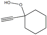 Hydroperoxide, 1-ethynylcyclohexyl (9CI) Struktur