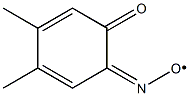 Nitroxide,  3,4-dimethyl-6-oxo-2,4-cyclohexadien-1-ylidene  (9CI) Struktur