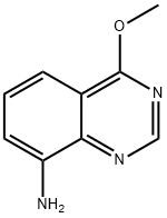 Quinazoline, 8-amino-4-methoxy- (5CI) Struktur