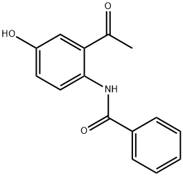 Benzanilide, 2-acetyl-4-hydroxy- (4CI) Struktur